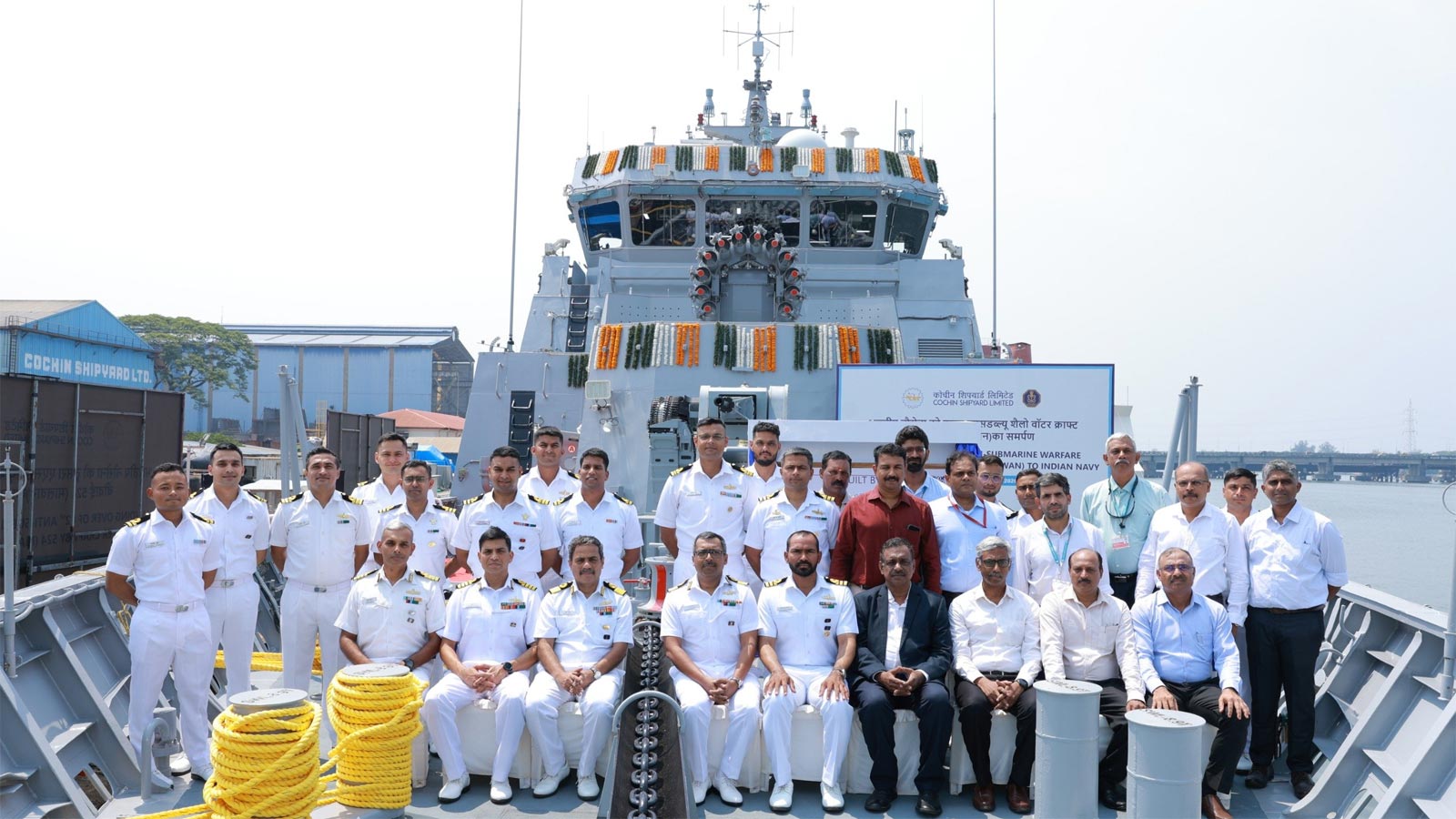 Indian Navy receives indigenous ASW Shallow Water Craft ‘Malwan’, boosting coastal defence capabilities