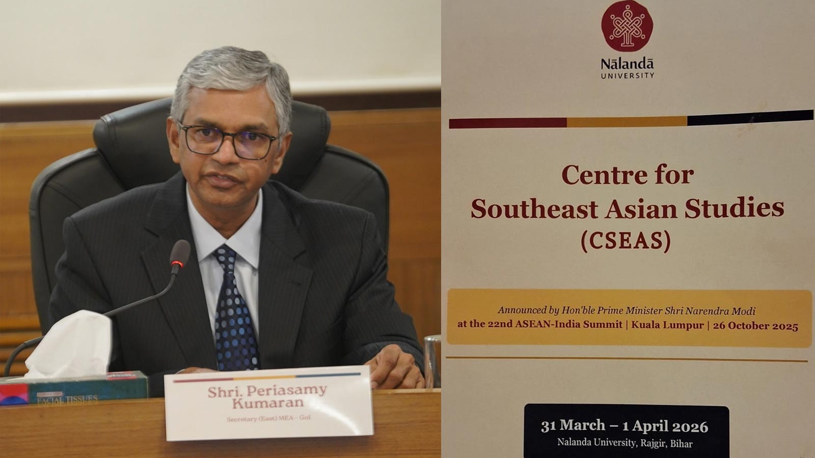 Centre for Southeast Asian Studies inaugurated at Nalanda University