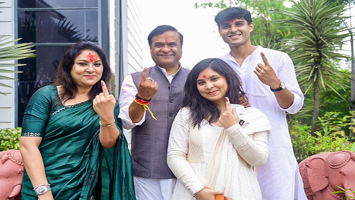 “विकास के लिए वोट जरूरी”: सीएम सरमा ने जनता से रिकॉर्ड मतदान करने की अपील की