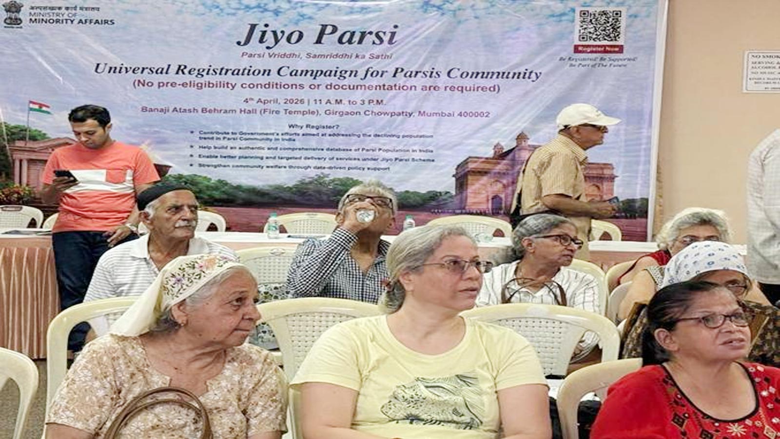 Strong turnout for Universal Parsi Registration Drive in Mumbai