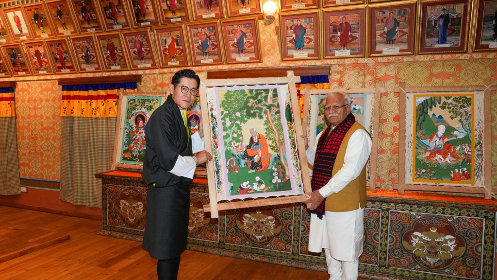 Manohar-Lal-Bhutan-King-2