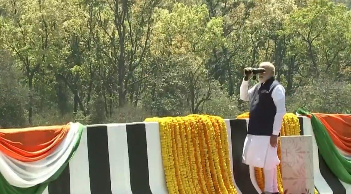 पीएम मोदी ने सहारनपुर में बने वाइल्डलाइफ कॉरिडोर का किया निरीक्षण
