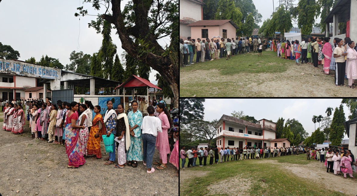 पश्चिम बंगाल में प्रथम चरण के चुनाव की 152 और तमिलनाडु की सभी 234 सीटों पर मतदान जारी