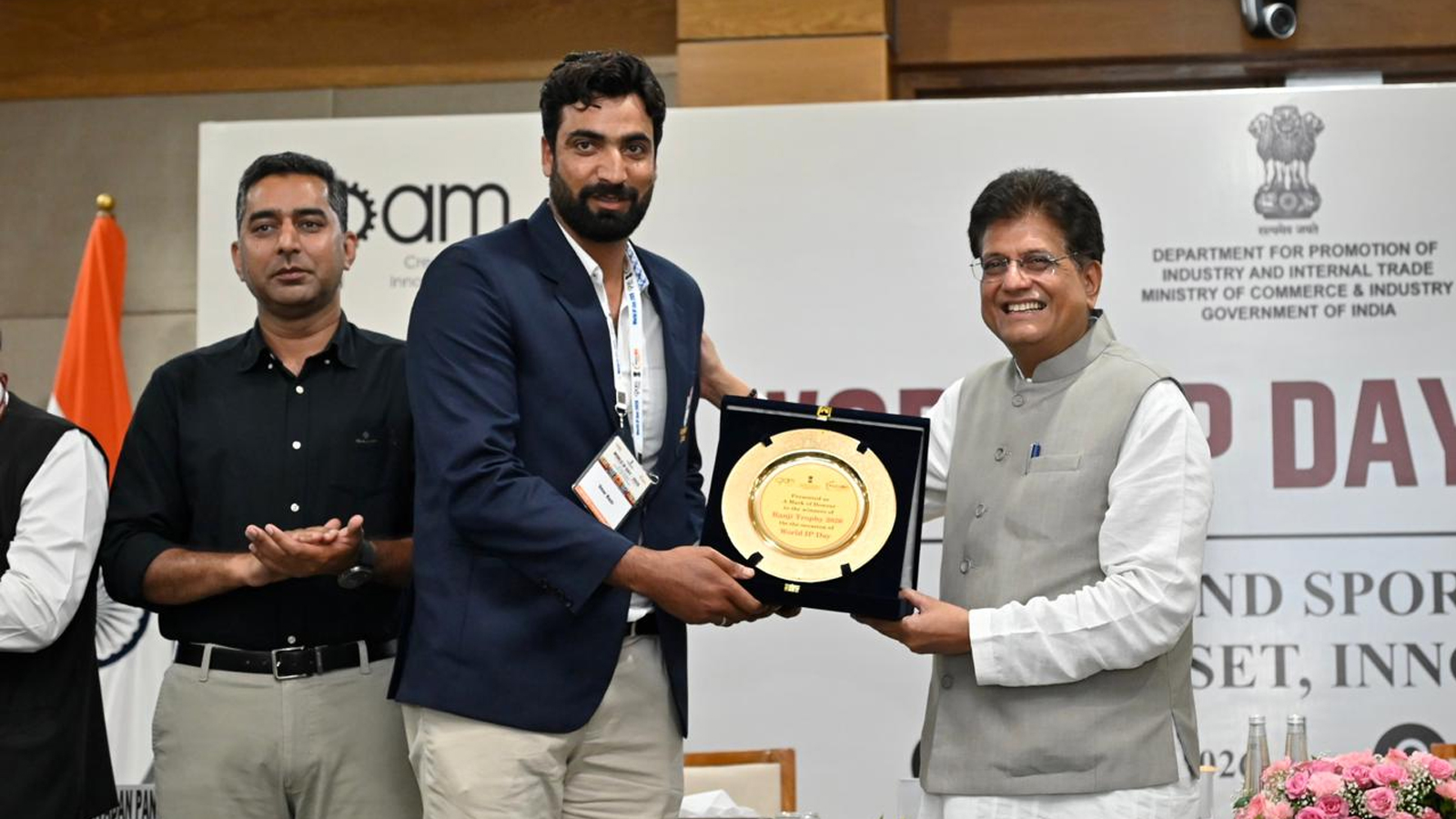 Piyush Goyal announces 3-year fee waiver for sports IP registrations, pushes innovation at World IP Day Event