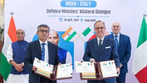 India, Italy deepen defence ties; Rajnath Singh holds talks with Italian counterpart, exchange military cooperation plan