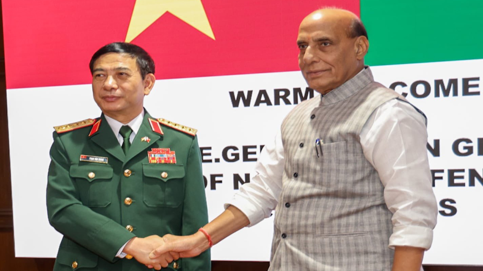 Rajnath Singh congratulates Vietnam’s Phan Van Giang, reaffirms strong defence ties