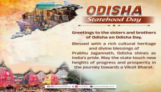 President Murmu, PM Modi extend greetings on Utkala Dibasa; hail Odisha’s rich heritage and contributions