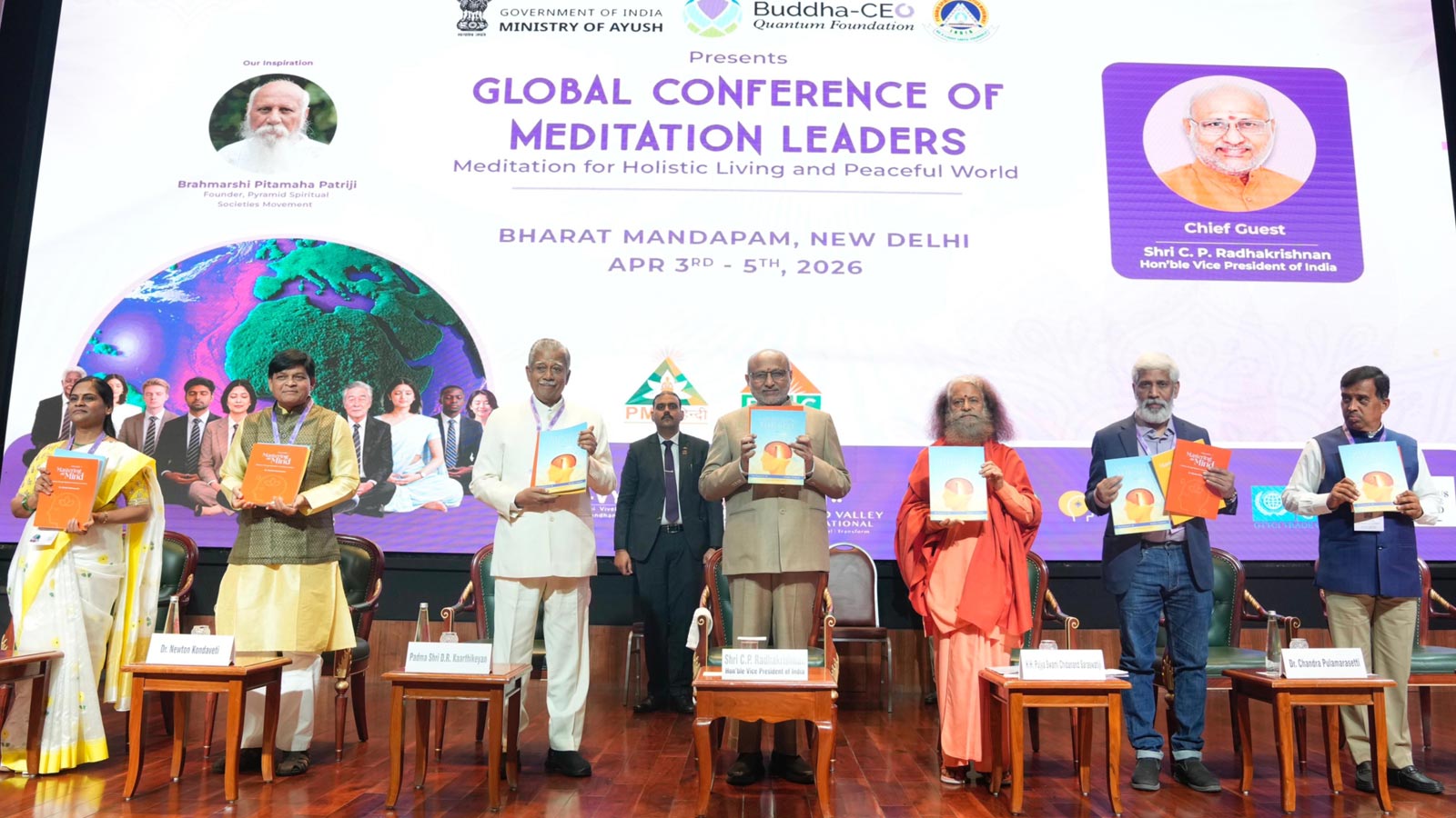 Meditation key to inner transformation and global peace: Vice President Radhakrishnan