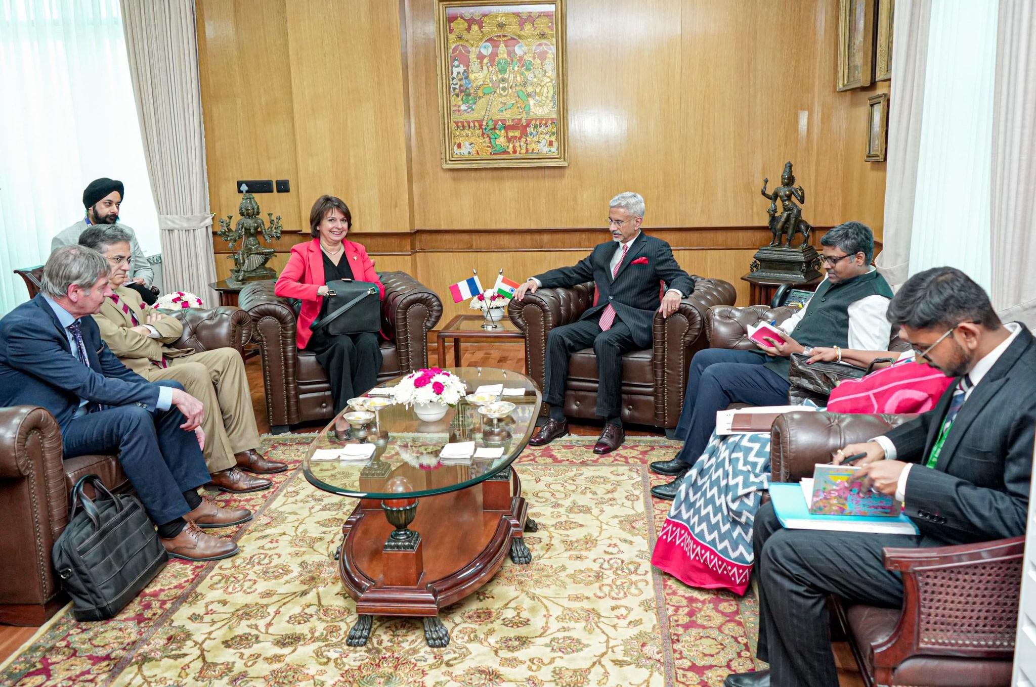 EAM Jaishankar, visiting French Senate Friendship Group discusses enhancing bilateral ties