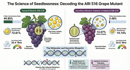 Scientists decode genetic basis of seedlessness in grapes
