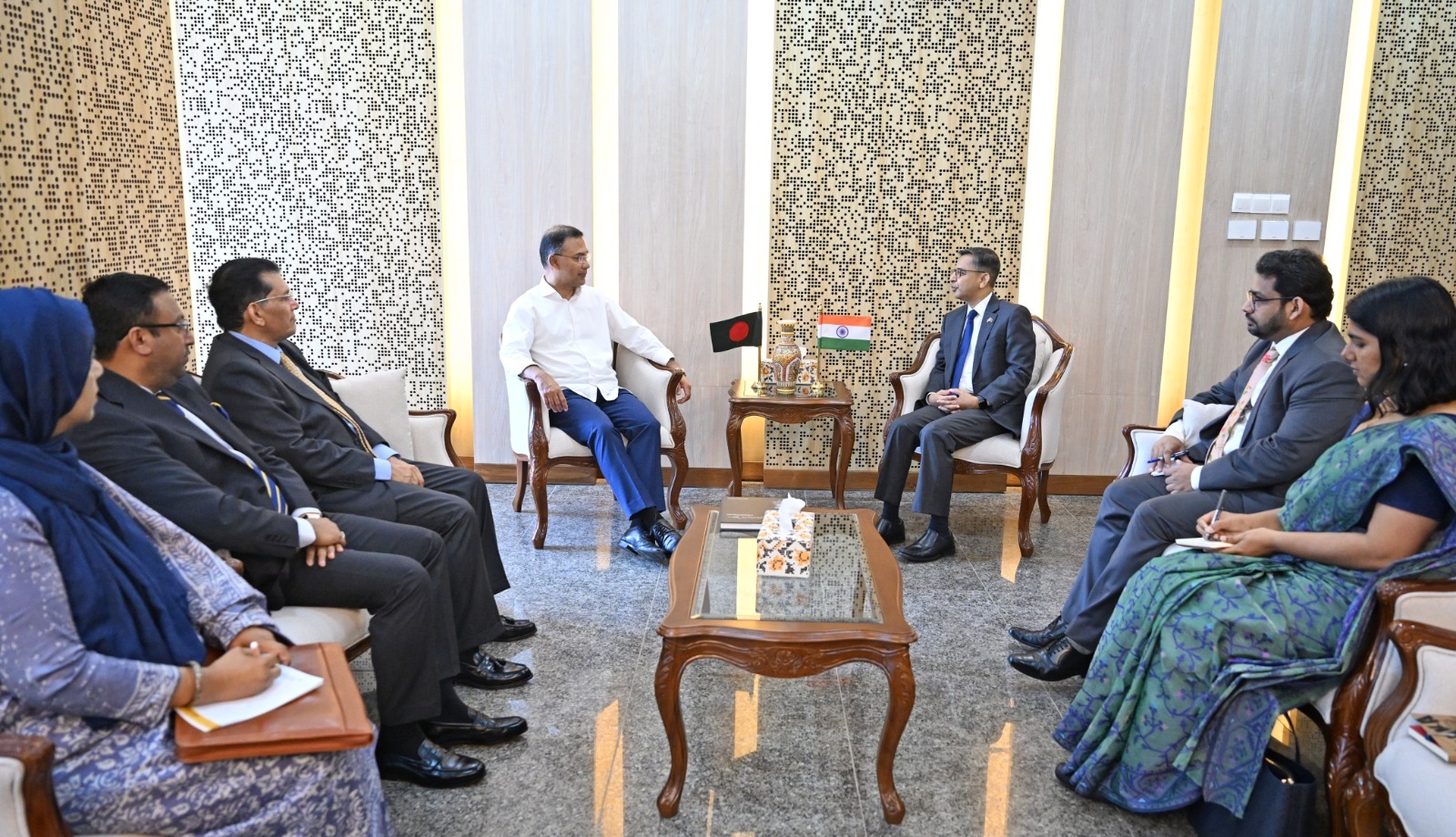 India-Bangladesh Ties: High Commissioner Pranay Verma Meets PM Tarique Rahman