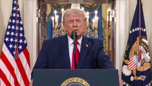 Iran seizes ships in strait after Trump halts attacks