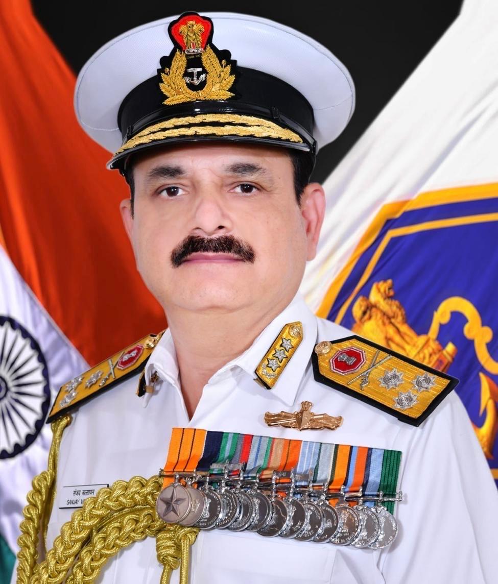 वाइस एडमिरल संजय वात्स्यायन को मिली पश्चिमी नौसैनिक कमान की जिम्मेदारी