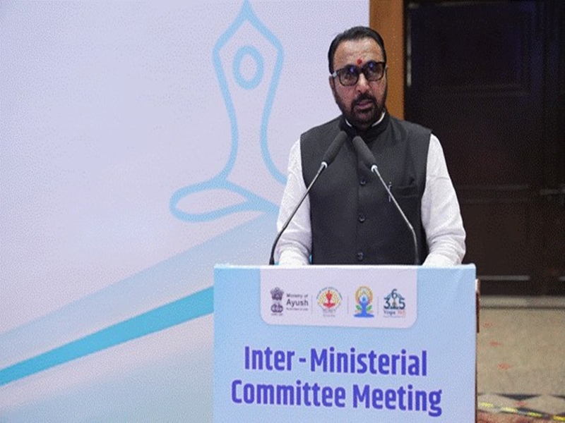 अंतरराष्ट्रीय योग दिवस 2026 की तैयारी तेज, प्रतापराव जाधव ने की बैठक