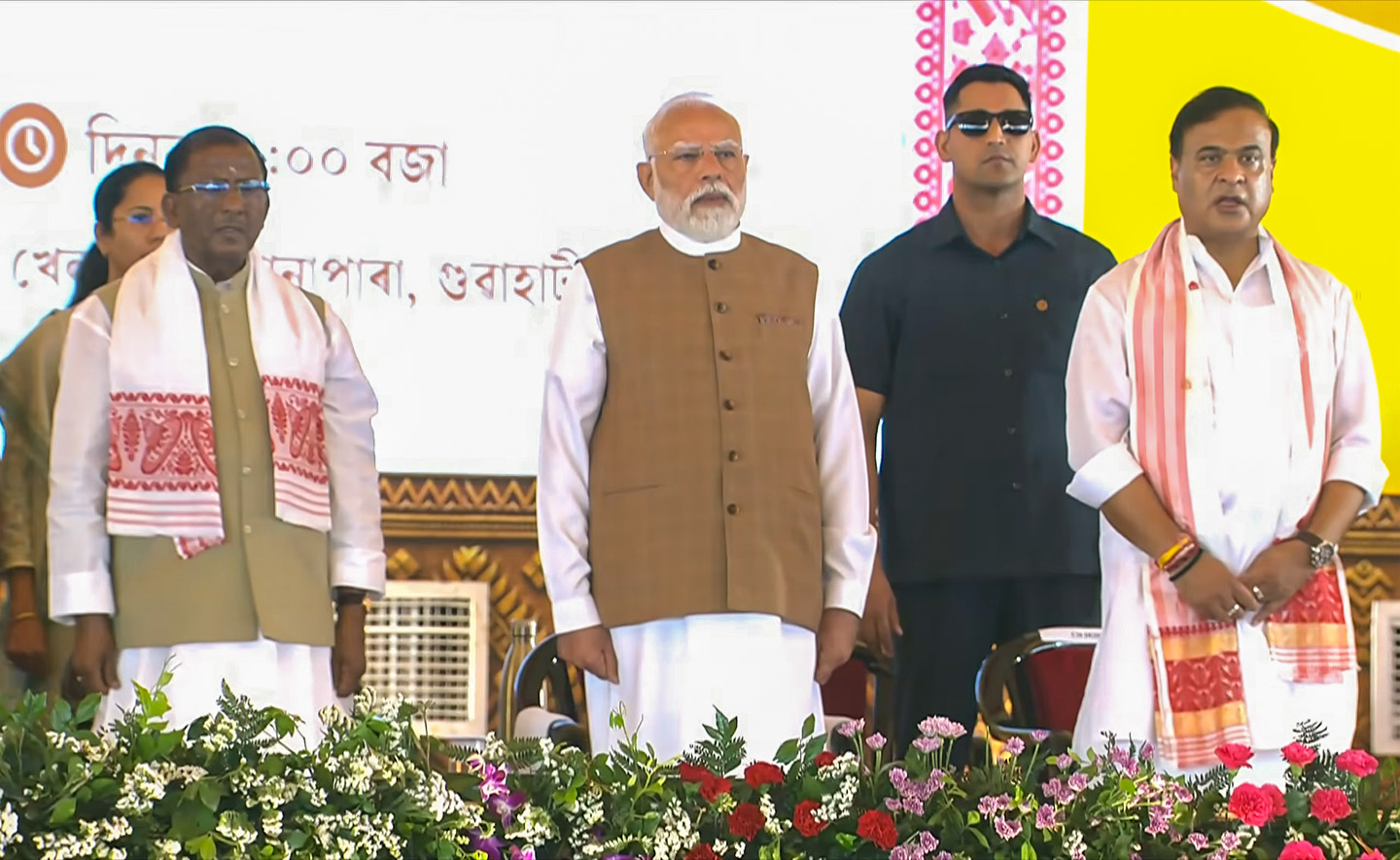 Himanta Biswa Sarma takes oath as Assam Chief Minister for second straight term