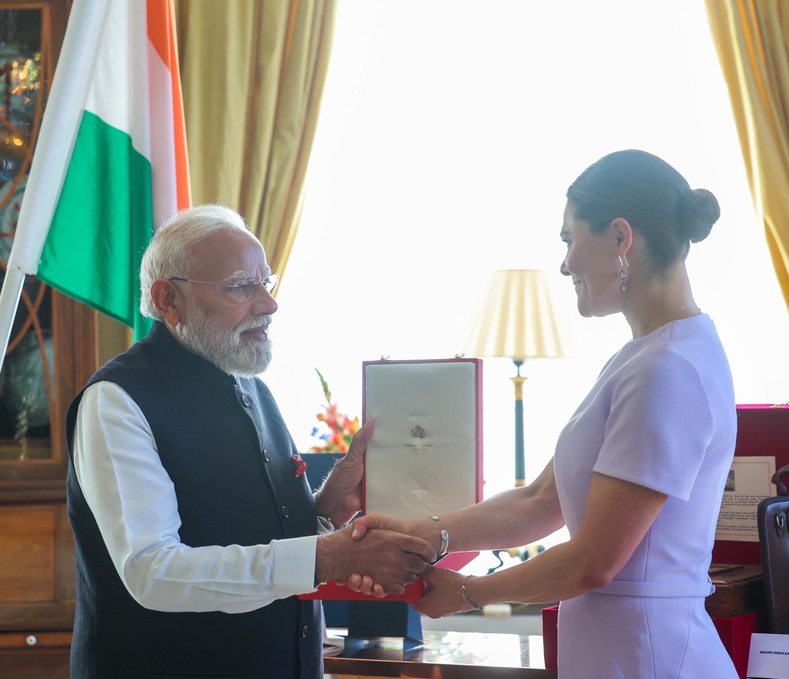 भारत के लिए गौरव का क्षण: स्वीडन ने प्रधानमंत्री नरेंद्र मोदी को दिया सर्वोच्च नागरिक सम्मान