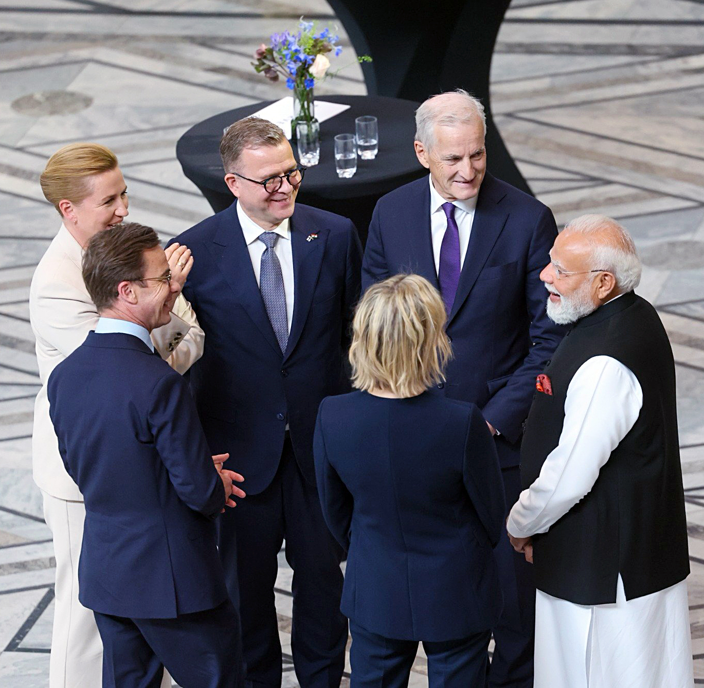 PM Modi arrives for India-Nordic Summit to script new chapter in diplomacy