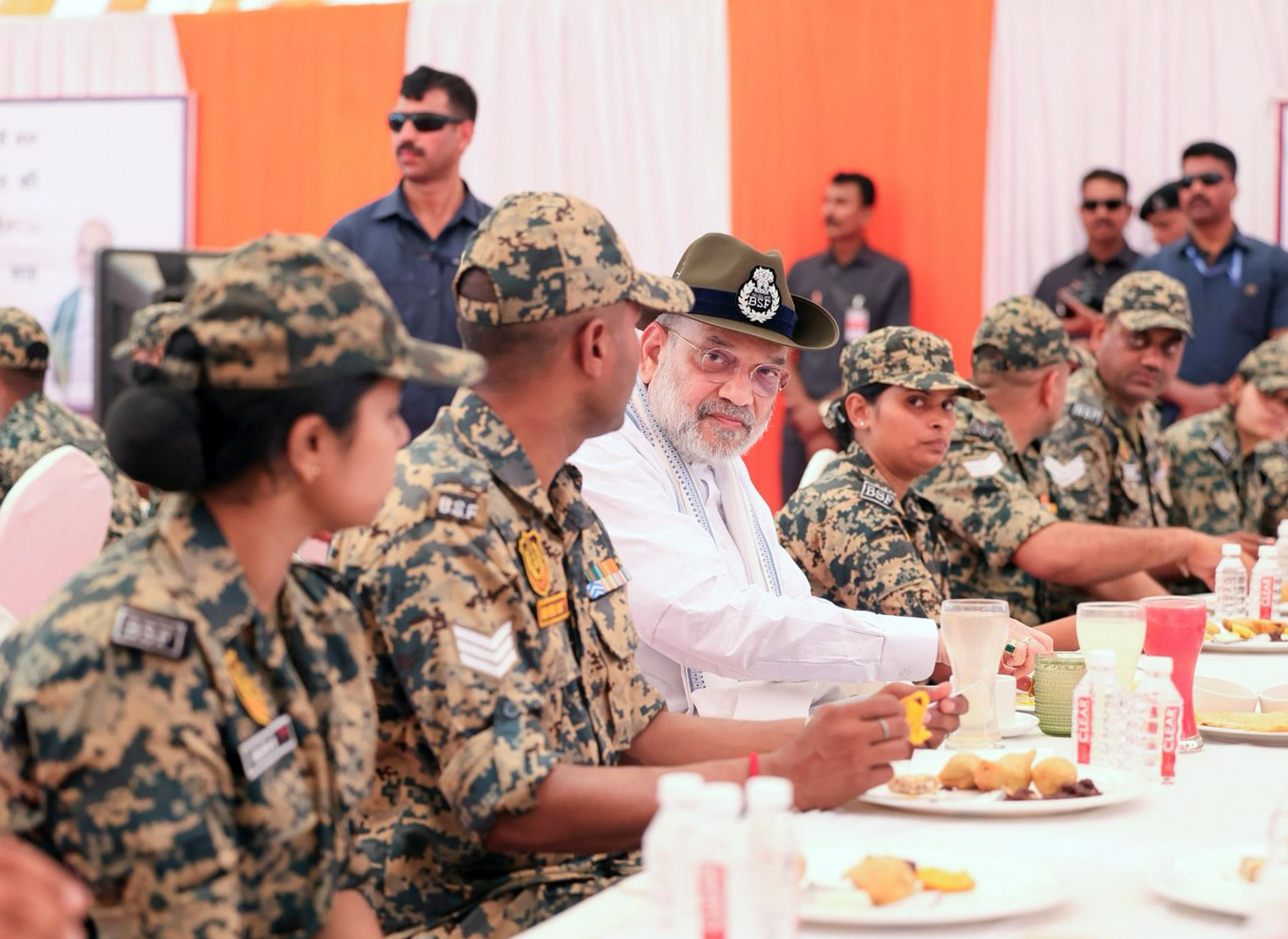 Gujarat: HM Amit Shah hails BSF as ‘First Line of Defence’; honours 2,000 martyrs