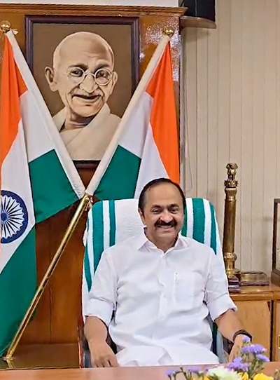 केरल के मुख्यमंत्री सतीशन का दिल्ली दौरा, पीएम मोदी से करेंगे मुलाकात