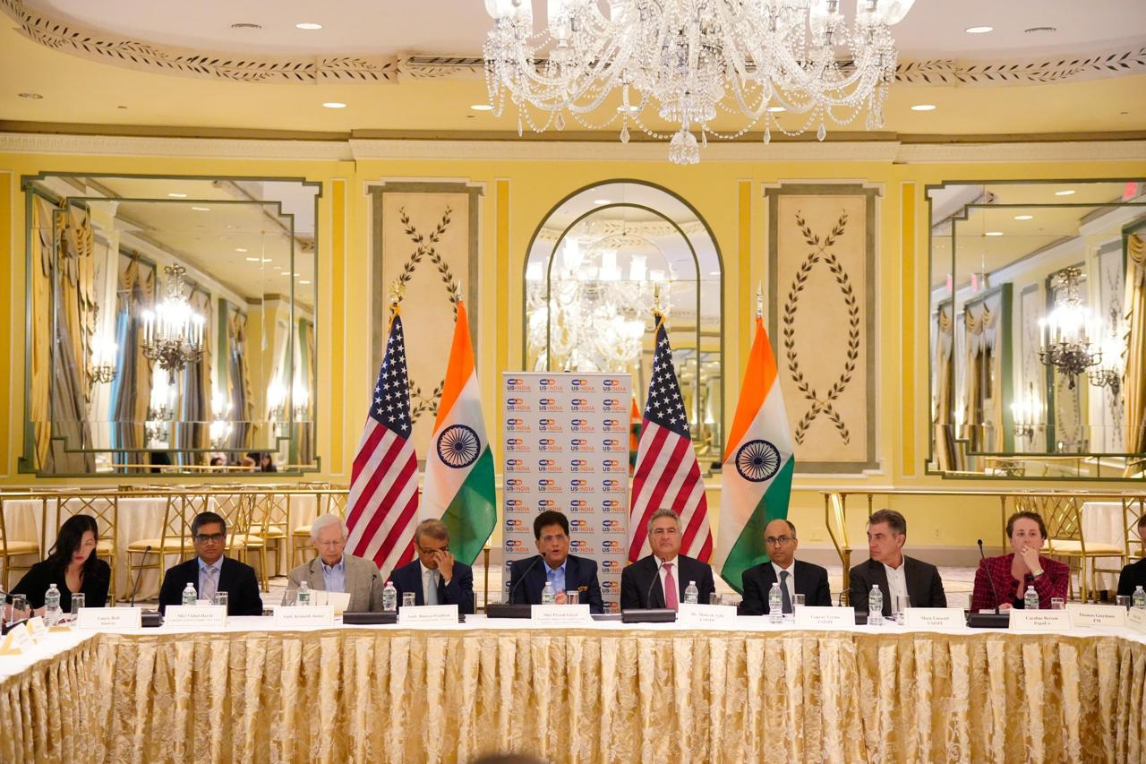 पीयूष गोयल ने 50 से अधिक बिजनेस लीडर्स के साथ बैठक की, भारत-अमेरिका ट्रेड और निवेश बढ़ाने पर हुई चर्चा