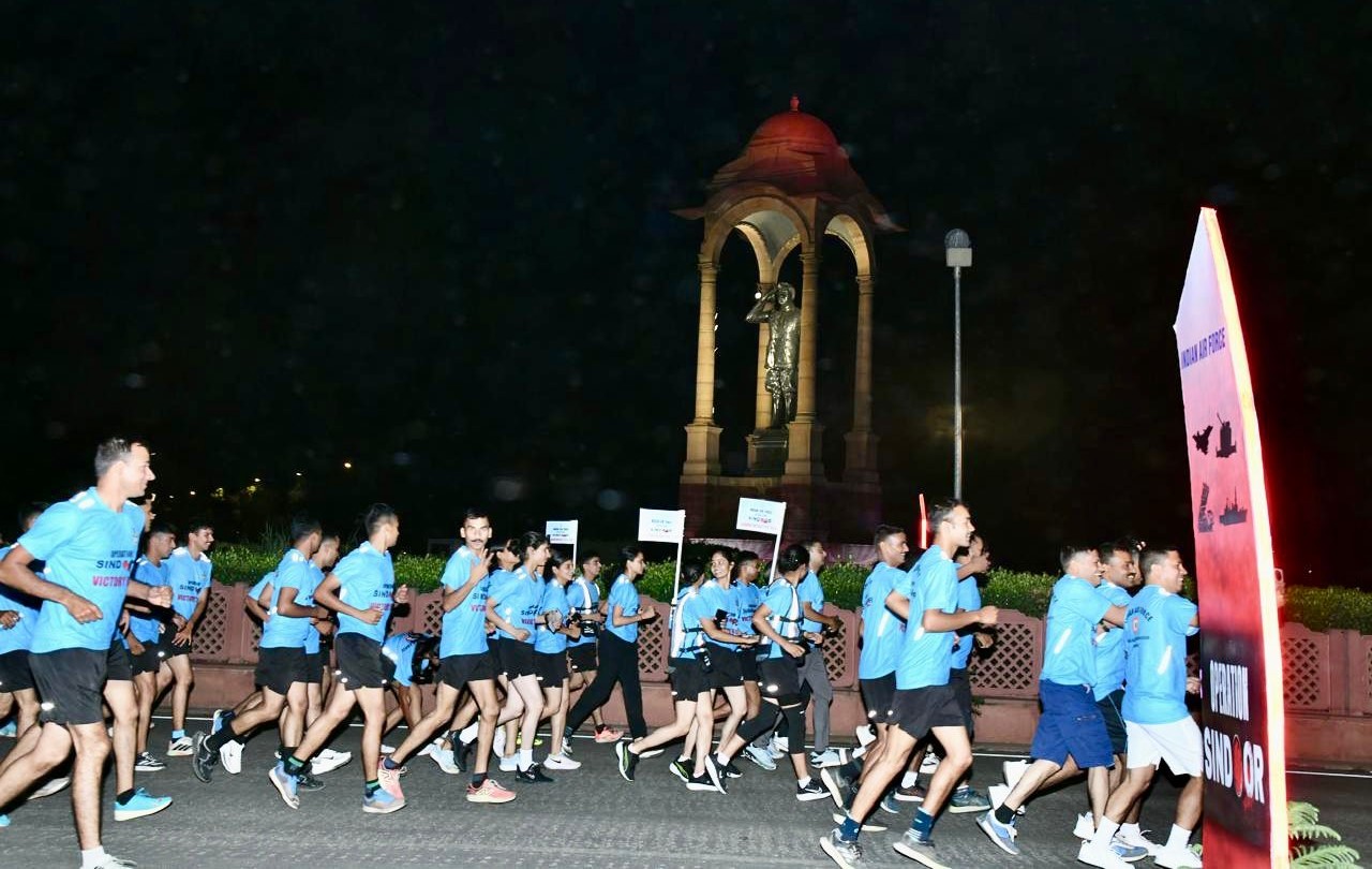 IAF conducts 88-hour ‘Operation Sindoor Commemorative Run’ in New Delhi