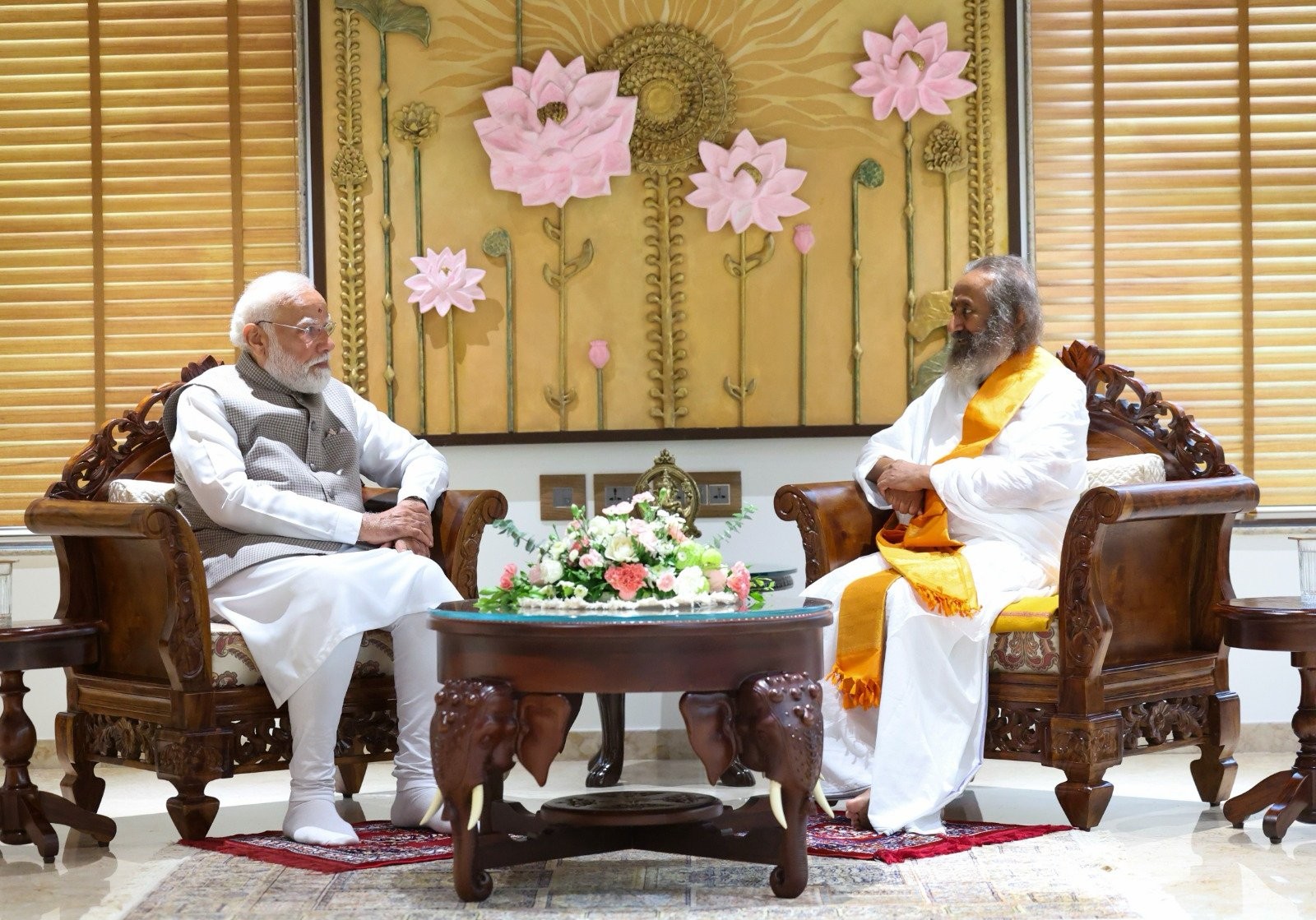 ‘India has got a new identity’: Sri Sri Ravi Shankar lauds transformation under Modi govt