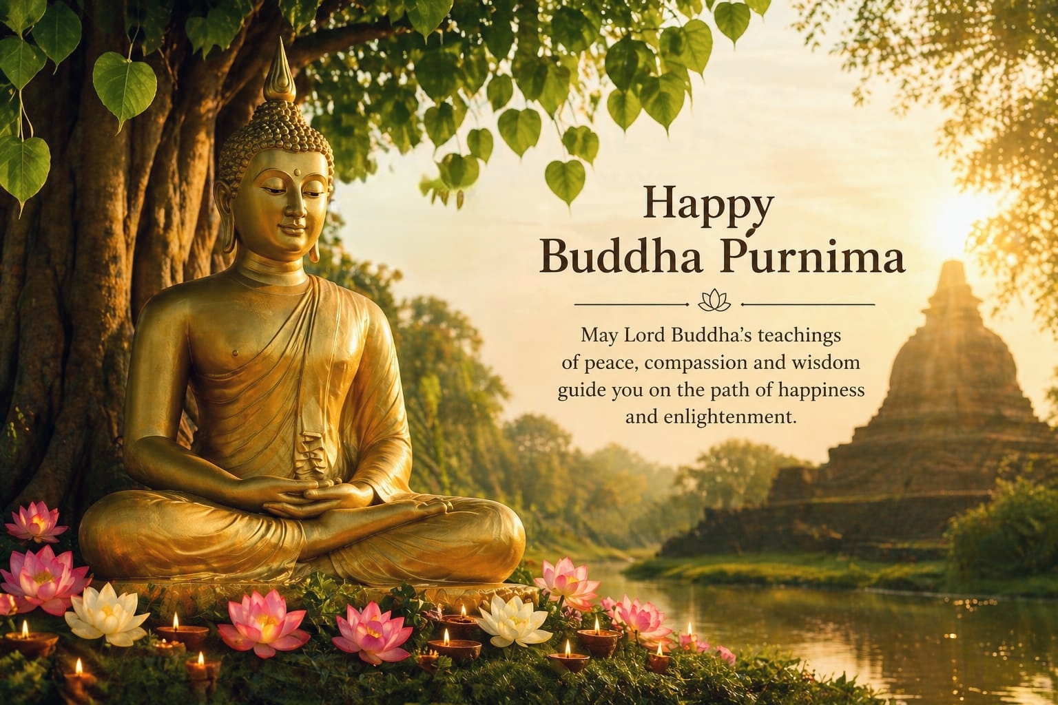 बुद्ध पूर्णिमा: शांति, करुणा और आत्मज्ञान का पावन संदेश