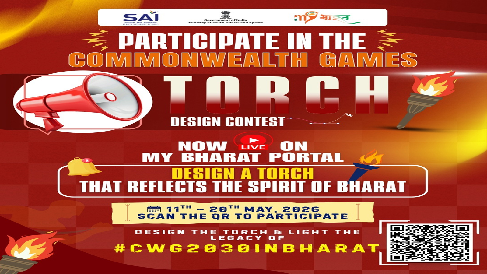 SAI, MyBharat launch nationwide campaigns ahead of Commonwealth Games 2030