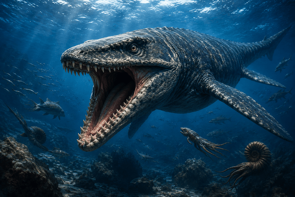 Fearsome dinosaur-era marine reptile was the T. rex of the sea