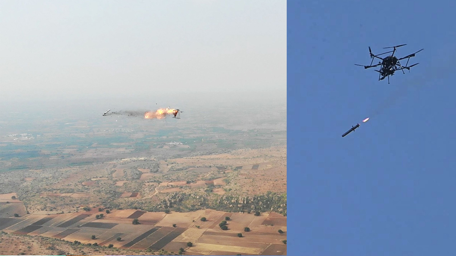 DRDO successfully completes trials of indigenous UAV missile in air-to-ground and air-to-air modes