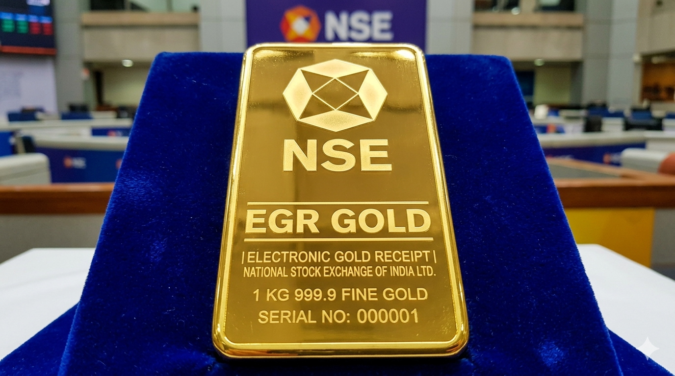 इलेक्ट्रॉनिक गोल्ड रिसीट से निवेश होगा आसान, NSE ने लॉन्च किया EGR