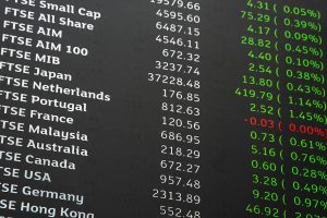 Global stocks rise, dollar at six-week high as focus remains on US-Iran talks