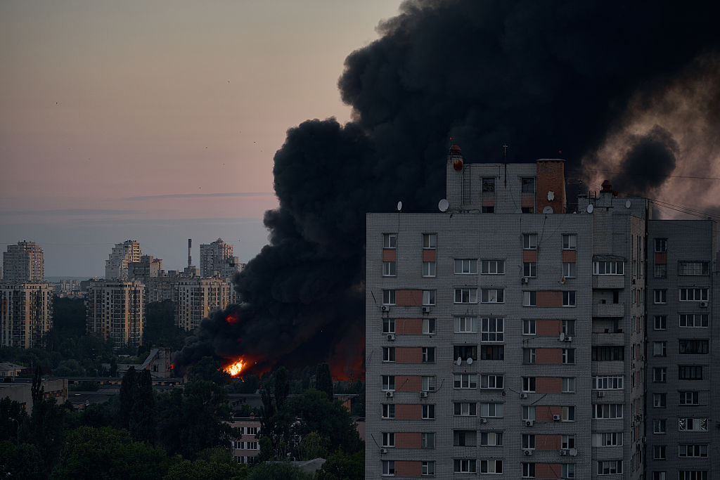 Russian attacks kill two in Ukraine; Kyiv drones strike central Russia