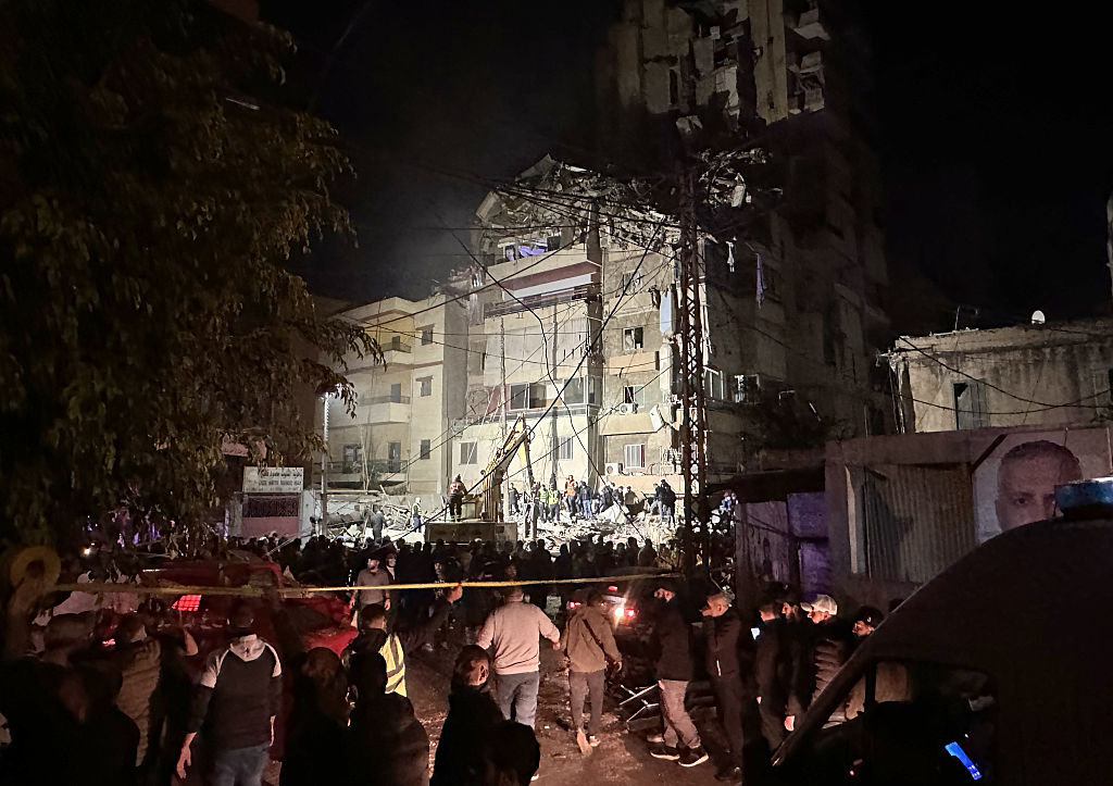 Israel says it killed Hezbollah commander in first strike on Beirut since ceasefire