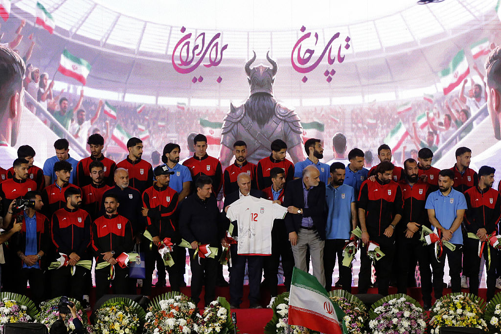 Iran hold World Cup departure rally despite continuing concerns
