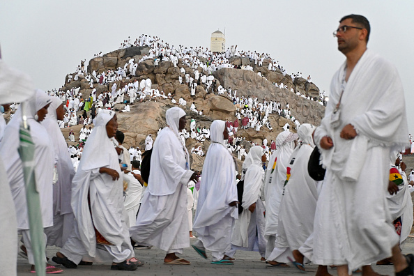 Millions of Muslim pilgrims gather on the Plain of Arafat as Hajj reaches its spiritual peak