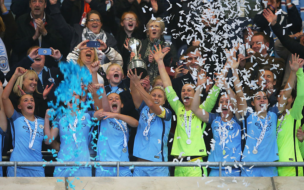 Man City win WSL title as Arsenal held by Brighton