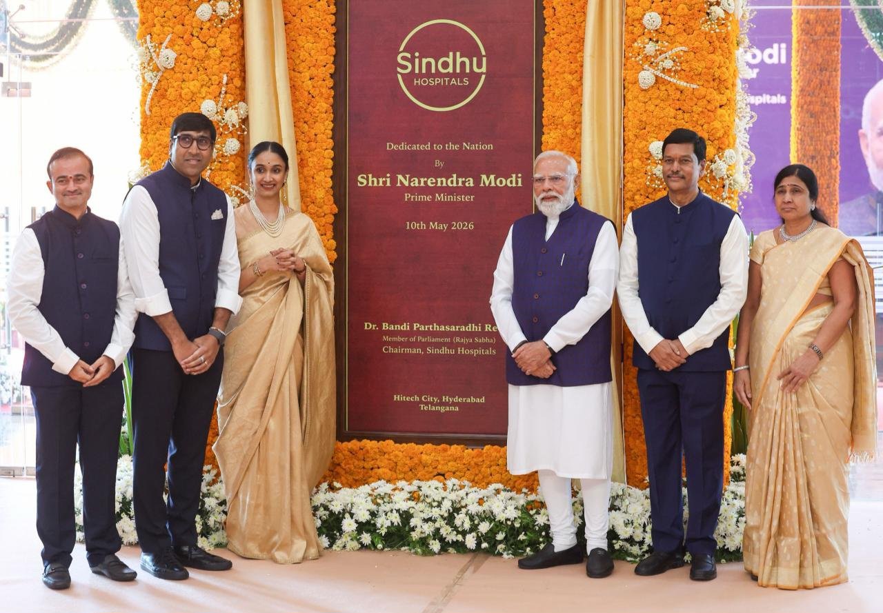 PM Modi inaugurates Sindhu Hospital in Hyderabad, highlights technology-driven healthcare