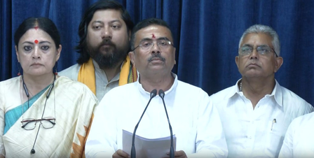 सुवेंदु कैबिनेट की पहली बैठक में बीएसएफ को बाड़ के लिए जमीन, आयुष्मान भारत के कार्यान्वयन को मिली मंजूरी