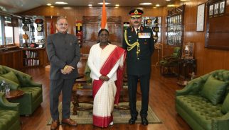 President Murmu visits Army Training Command in Shimla, emphasises modern military training and readiness