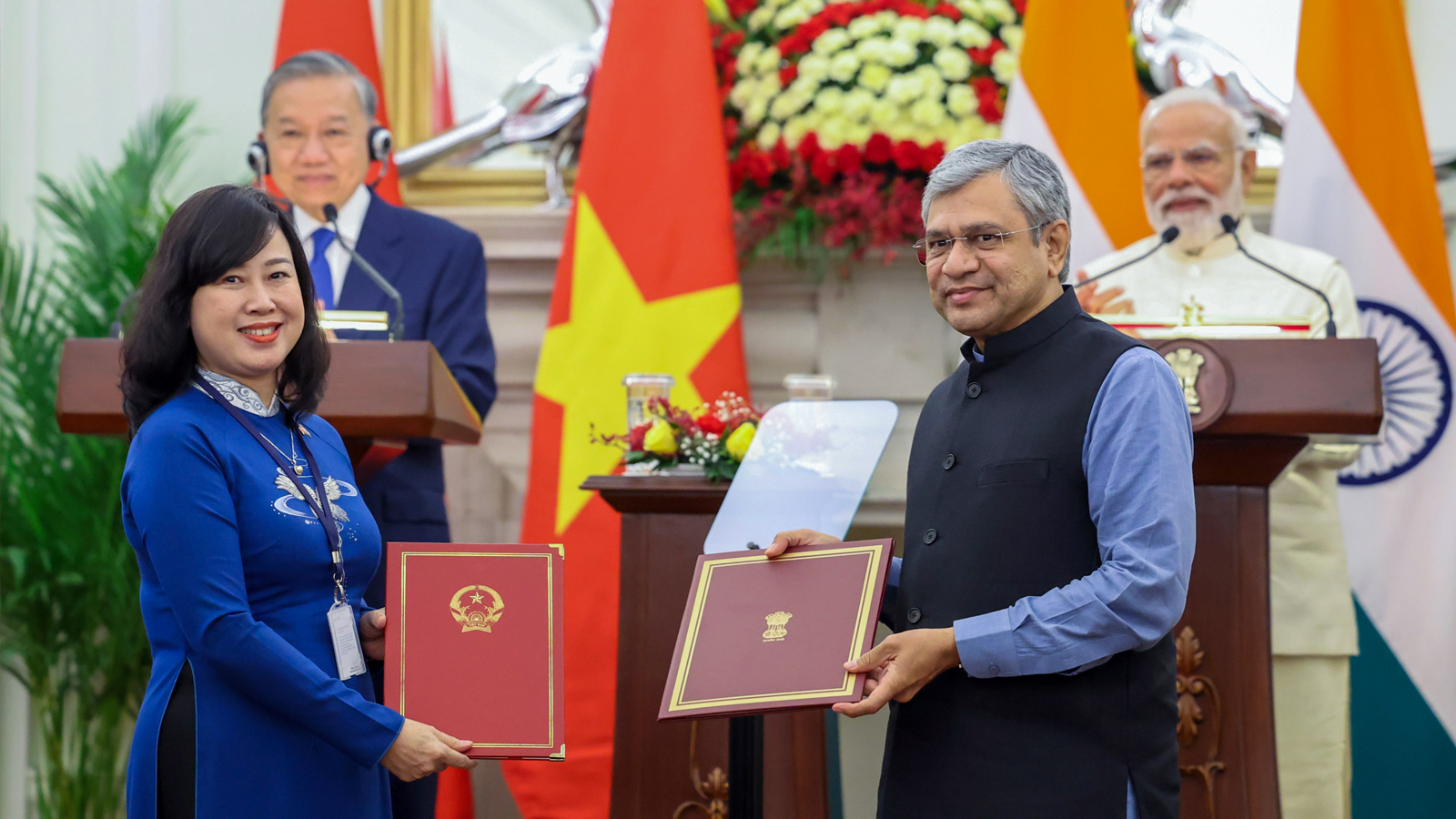 India, Vietnam sign 13 agreements during Vietnamese President To Lam’s visit