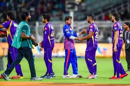 Rahul, Kuldeep star as DC end campaign with 40-run win over KKR