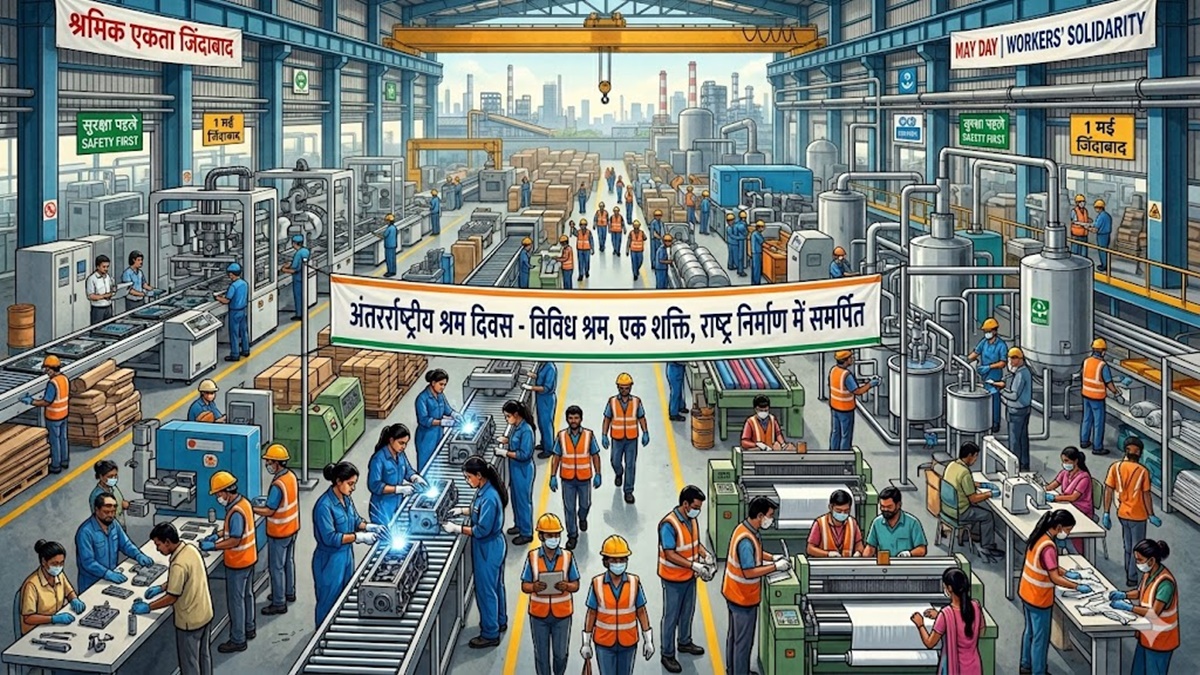 अंतरराष्ट्रीय श्रमिक दिवस : श्रम, सम्मान और समावेशी विकास का वैश्विक पर्व