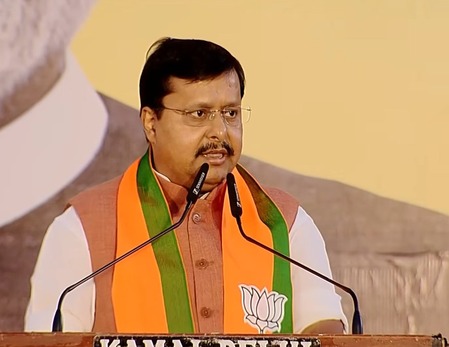 सुवेंदु अधिकारी को विधायक दल का नेता चुने जाने पर भाजपा अध्यक्ष नितिन नबीन ने दी बधाई