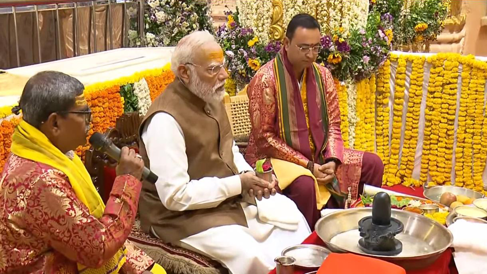 PM Modi visits Somnath Temple, marks 75 years of reconstructed shrine at ‘Somnath Amrut Mahotsav’