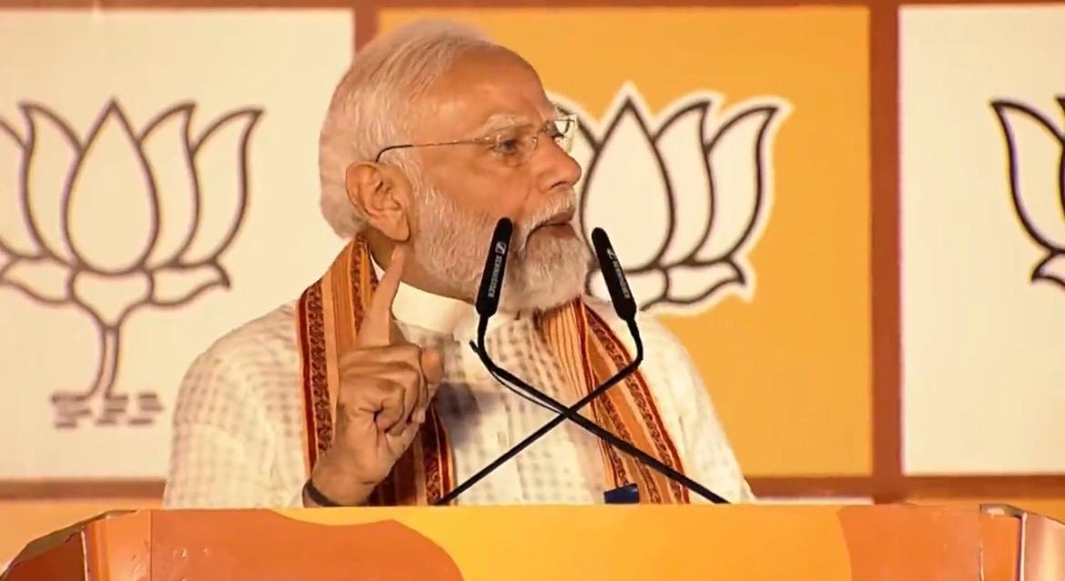 कांग्रेस, टीएमसी और डीएमके को बहनों और बेटियों ने सजा दी : प्रधानमंत्री मोदी
