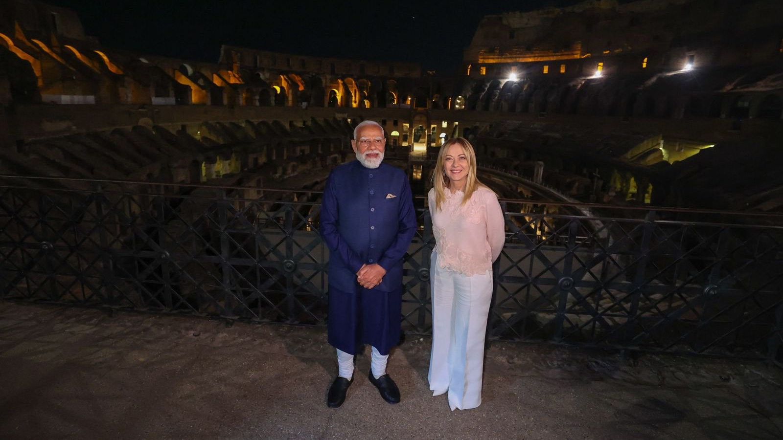 ‘Welcome to Rome, my friend’: Prime Minister Giorgia Meloni greets PM Modi