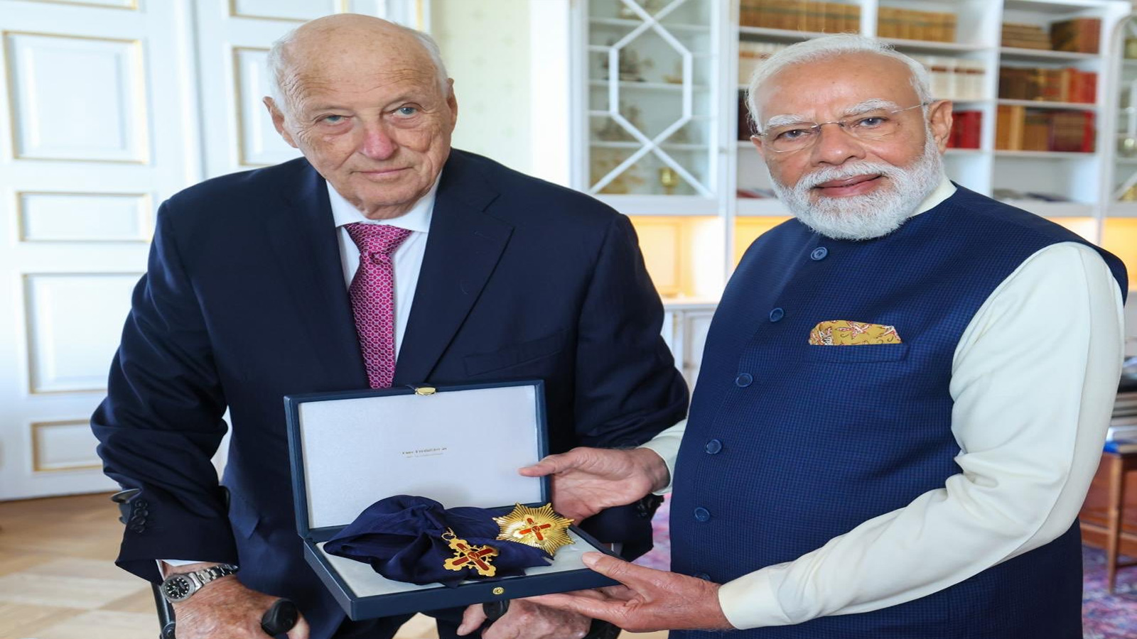 भारत-नॉर्वे संबंधों को नई मजबूती: नॉर्वे ने पीएम मोदी को दिया सर्वोच्च नागरिक सम्मान