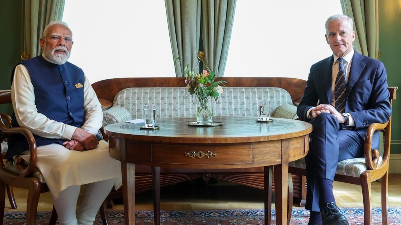 PM Modi, Norway PM Jonas Gahr Støre hold delegation-level talks in Oslo, elevate ties to green strategic partnership