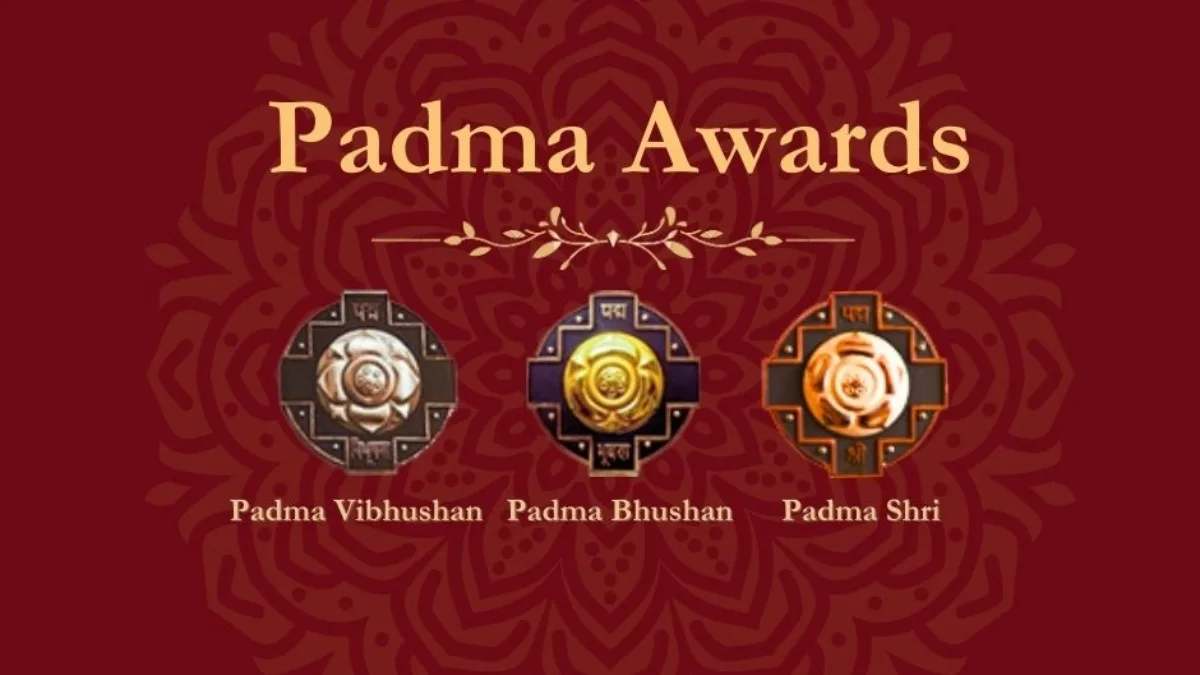 पद्म पुरस्कार: राष्ट्रपति द्रौपदी मुर्मू आज नई दिल्ली में राष्ट्रपति भवन में करेंगी सम्मानित